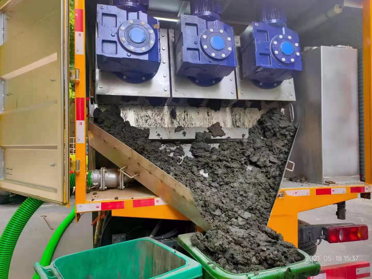 黄骅化粪池清掏城市维护站-泥浆净化干湿分离处理